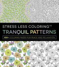 Book Cover for Stress Less Coloring - Tranquil Patterns by Adams Media