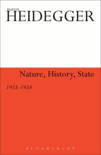 Book Cover for Nature, History, State by Martin Heidegger