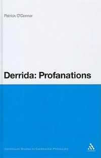 Book Cover for Derrida by Patrick OConnor