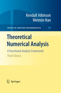 Book Cover for Theoretical Numerical Analysis by Kendall Atkinson, Weimin Han