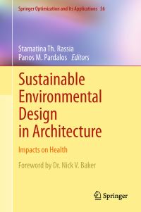 Book Cover for Sustainable Environmental Design in Architecture by Stamatina Th Rassia, P M Pardalos