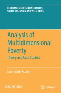 Book Cover for Analysis of Multidimensional Poverty by LouisMarie Asselin, International Development Research Centre Canada