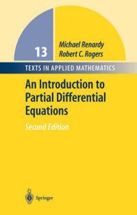 Book Cover for An Introduction to Partial Differential Equations by Michael Renardy, Robert C Rogers