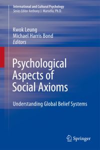 Book Cover for Psychological Aspects of Social Axioms by Kwok Leung, Michael Harris Bond