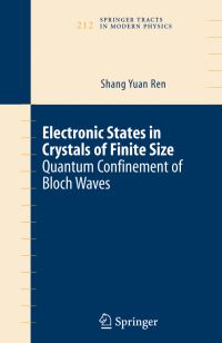 Book Cover for Electronic States in Crystals of Finite Size by Shang Yuan Ren