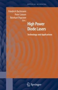 Book Cover for High Power Diode Lasers by Friedrich G Bachmann, P Loosen, Reinhart Poprawe