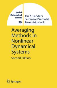 Book Cover for Averaging Methods in Nonlinear Dynamical Systems by J A Sanders, F Verhulst, James A Murdock