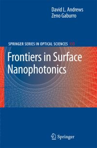 Book Cover for Frontiers in Surface Nanophotonics by David L Andrews, Zeno Gaburro