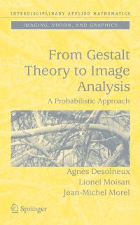 Book Cover for From Gestalt Theory to Image Analysis by Agnès Desolneux, Lionel Moisan, JeanMichel Morel