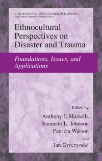 Book Cover for Ethnocultural Perspectives on Disasters and Trauma by Anthony J Marsella