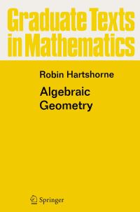 Book Cover for Algebraic Geometry by Robin Hartshorne
