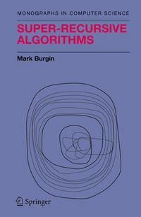 Book Cover for Super-Recursive Algorithms by M S Burgin