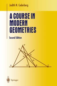 Book Cover for A Course in Modern Geometries by Judith N Cederberg