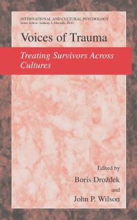 Book Cover for Voices of Trauma by Boris Drozdek, John P Wilson