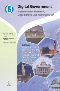 Book Cover for Digital Government by Hsinchun Chen