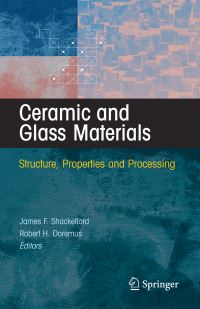Book Cover for Ceramic and Glass Materials by James F Shackelford, Robert H Doremus