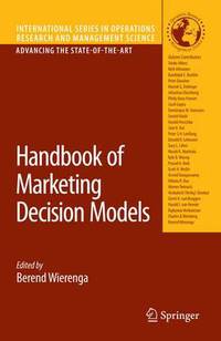 Book Cover for Handbook of Marketing Decision Models by B Wierenga
