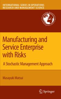 Book Cover for Manufacturing and Service Enterprise With Risks by Masayuki Matsui