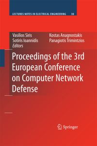 Book Cover for Proceedings of the 3rd European Conference on Computer Network Defense by European Conference on Computer Network Defense, Vasilios Siris
