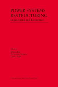 Book Cover for Power Systems Restructuring by Marija D Ilic, Francisco D Galiana, Lester H Fink