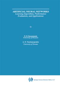 Book Cover for Artificial Neural Networks by N B Karayiannis, A N Venetsanopoulos