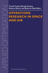 Book Cover for Operations Research in Space and Air by Tito A Ciriani