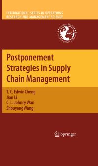 Book Cover for Postponement Strategies in Supply Chain Management by T C E Cheng