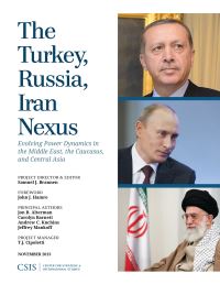 Book Cover for The Turkey, Russia, Iran Nexus by Samuel Brannen, John J Hamre