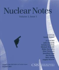 Book Cover for Nuclear Notes by Sarah Weiner