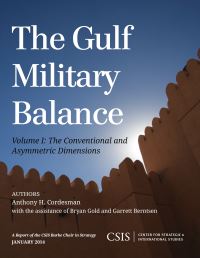 Book Cover for The Gulf Military Balance by Anthony H Cordesman, Bryan Gold, Garrett Berntsen, Robert M Shelala, Omar Mohamed