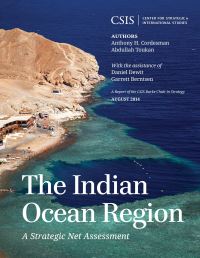 Book Cover for The Indian Ocean Region by Anthony H Cordesman, Abdullah Toukan
