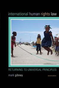 Book Cover for International Human Rights Law by Mark Gibney