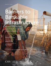 Book Cover for Barriers to Bankable Infrastructure by Helen Moser, Erin Nealer, DC Center for Strategic and International Studies Washington, Project on US Leadership in Development