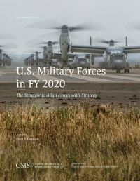 Book Cover for U.S. Military Forces in FY 2020 by Mark Cancian