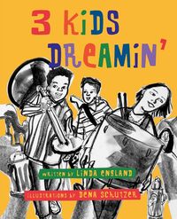 Book Cover for 3 Kids Dreamin' by Linda England