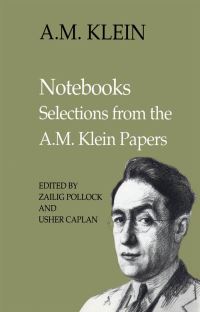 Book Cover for Notebooks by AM Klein