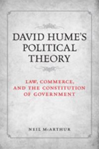 Book Cover for David Hume's Political Theory by Neil McArthur