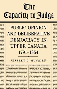 Book Cover for The Capacity To Judge by Jeffrey McNairn
