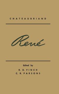 Book Cover for René by FrançoisRené de Chateaubriand