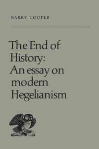 Book Cover for The End of History by Barry Cooper