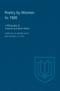 Book Cover for Poetry By Women to 1900 by Gwenn Davis, Beverly Joyce