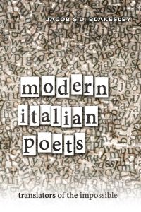 Book Cover for Modern Italian Poets by Jacob Blakesley