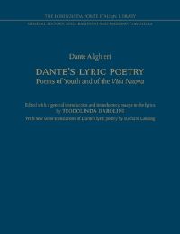 Book Cover for Dante's Lyric Poetry by Daniel R Schwartz