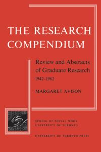 Book Cover for The Research Compendium by Margaret Avison, Albert Rose, Florence Strakhovsky