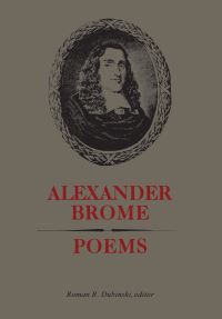 Book Cover for Poems by Alexander Brome