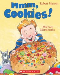 Book Cover for Mmm, Cookies! by Robert Munsch