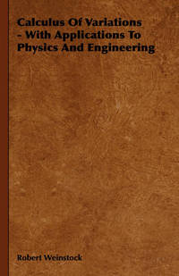 Book Cover for Calculus of Variations - With Applications to Physics and Engineering by Bronislaw Malinowski