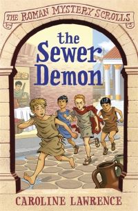 Book Cover for The Sewer Demon by Caroline Lawrence