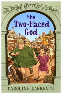 Book Cover for The Two-Faced God by Caroline Lawrence