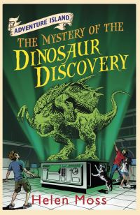 Book Cover for The Mystery of the Dinosaur Discovery by Helen Moss, Leo Hartas